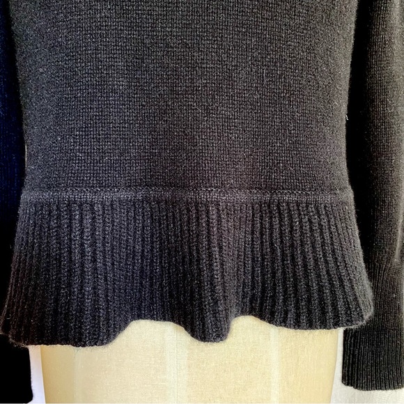 Pure Cashmere black M open Cardigan. - Picture 6 of 7